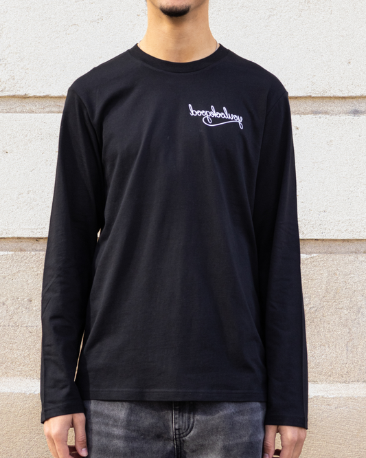 Long sleeve black t-shirt - Y