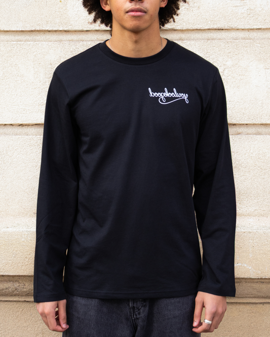 Long sleeve black t-shirt - Reflect Yourself