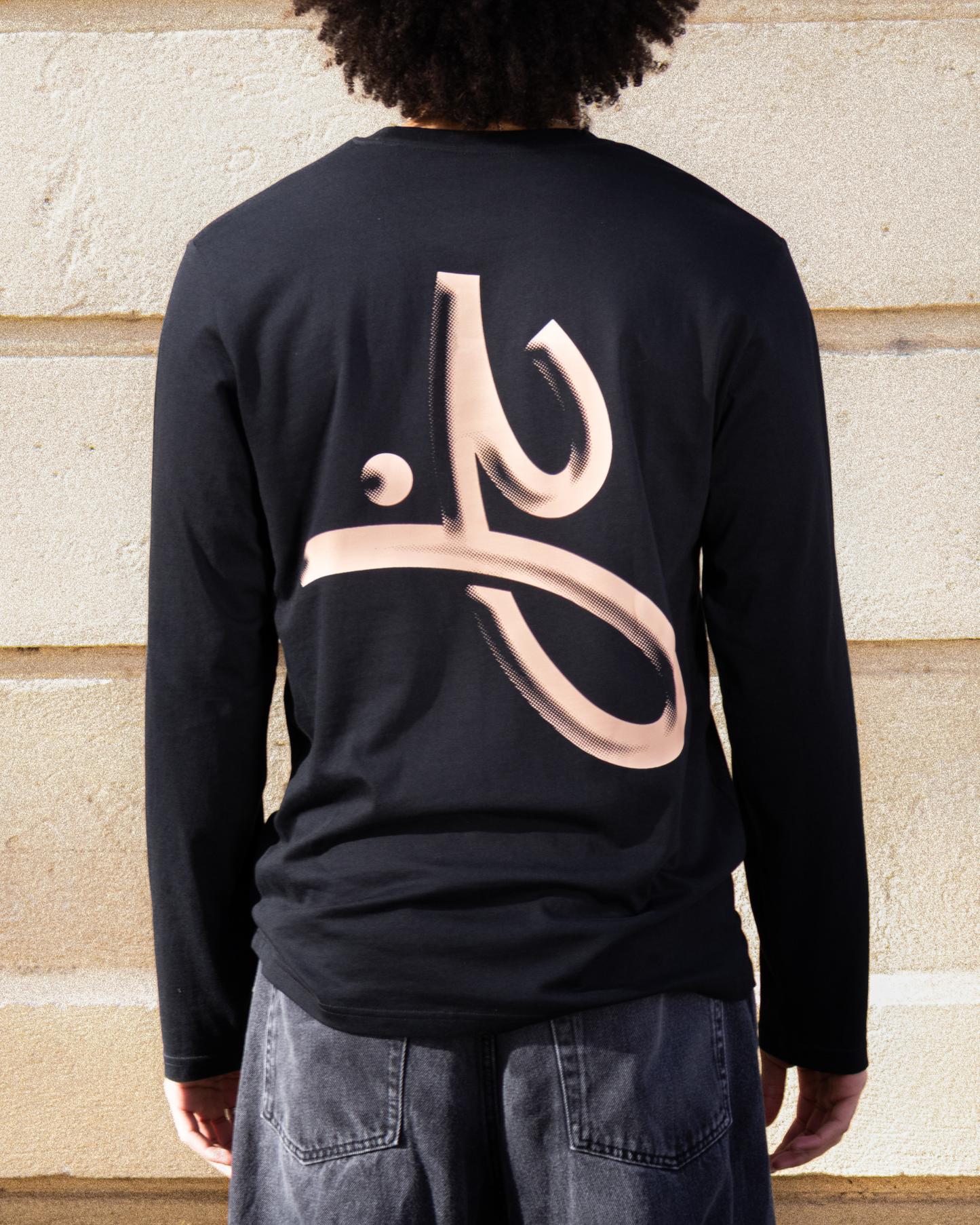 T-shirt manche longue Noir - Y