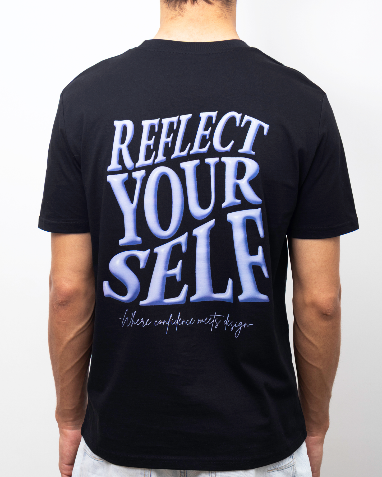 Reflect Yourself Black - T-shirt