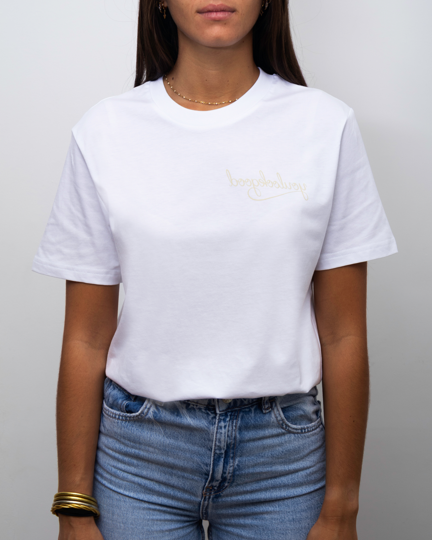 Reflect Yourself White - T-shirt