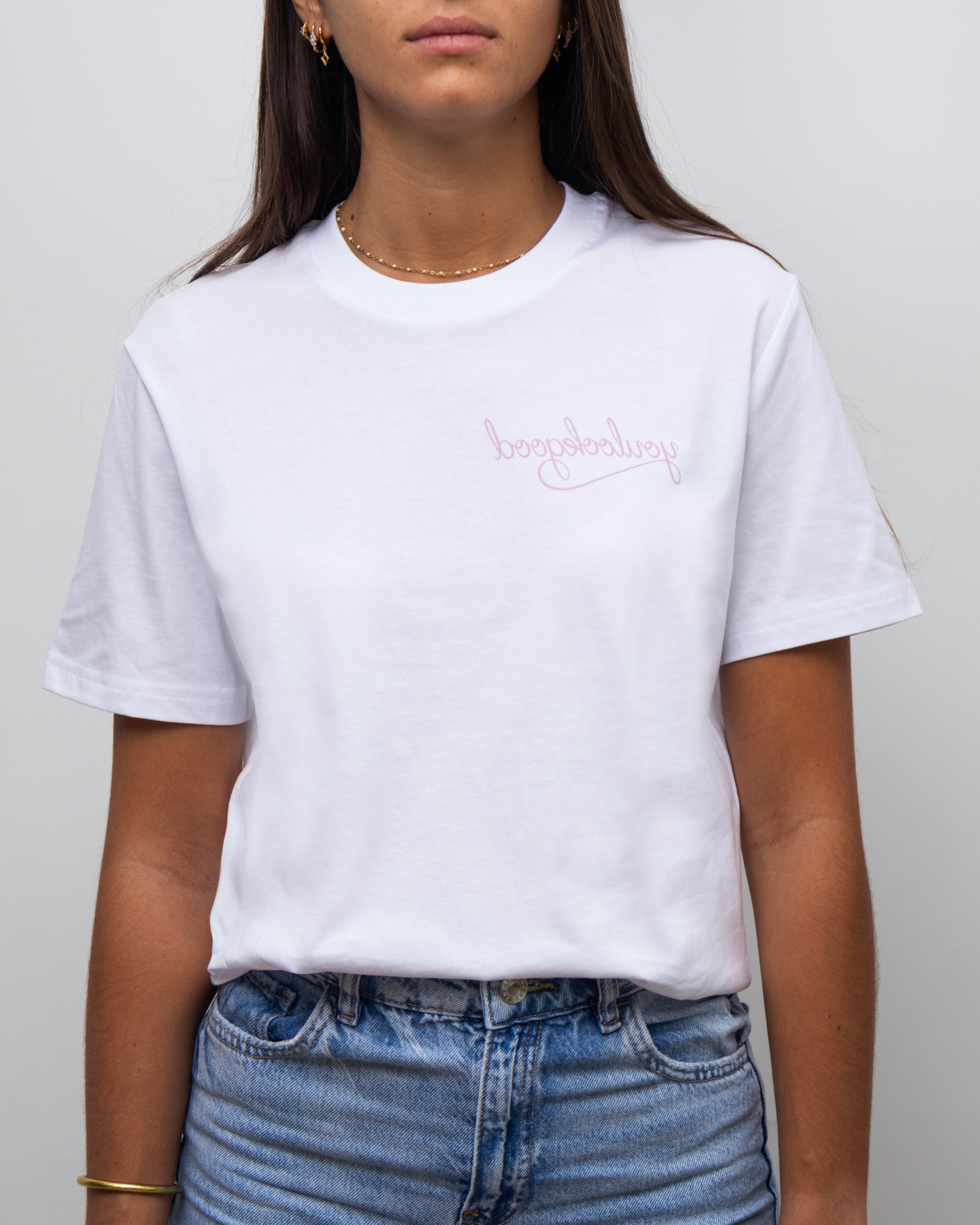 Reflect Yourself White - T-shirt
