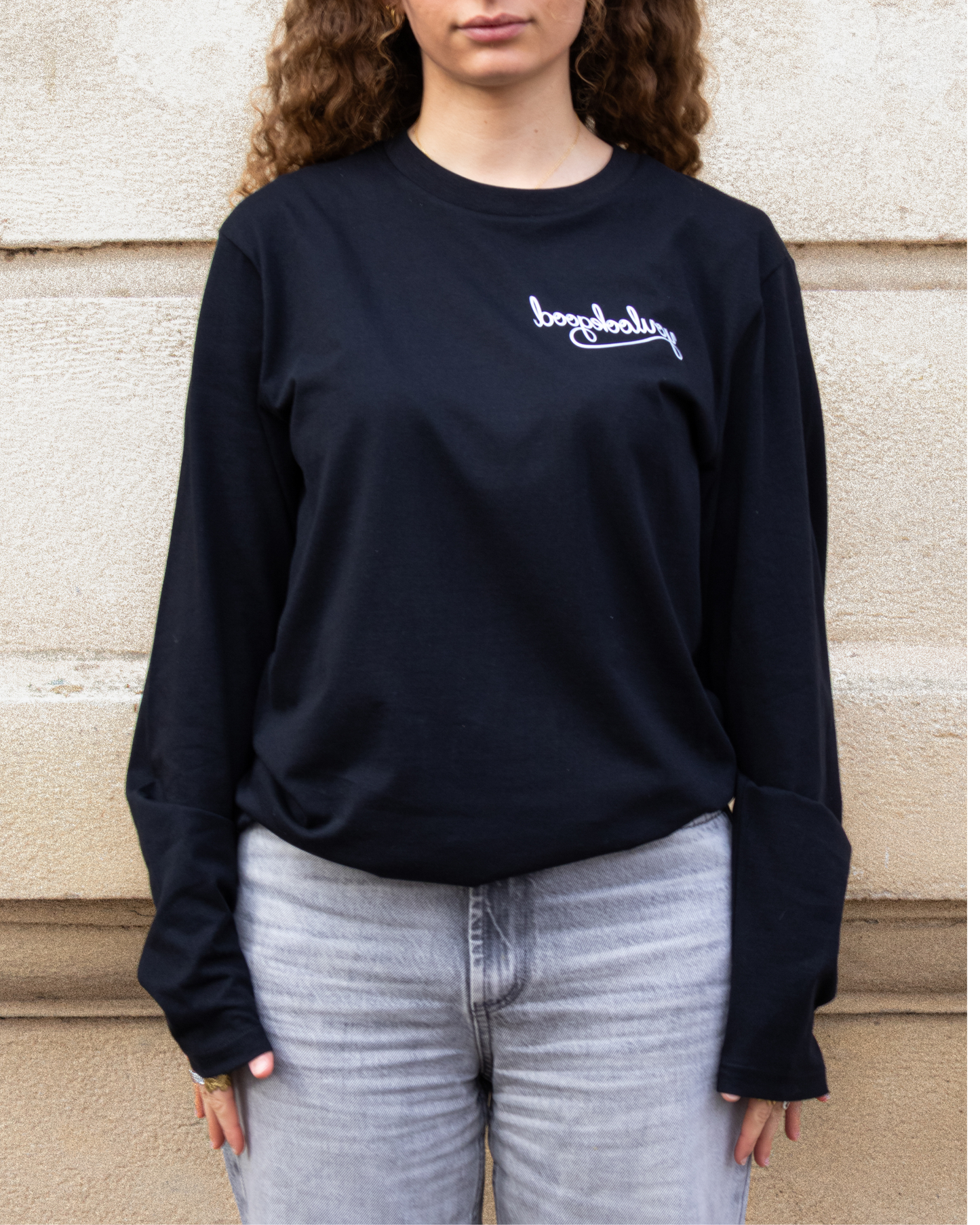 Long sleeve black t-shirt - Reflect Yourself