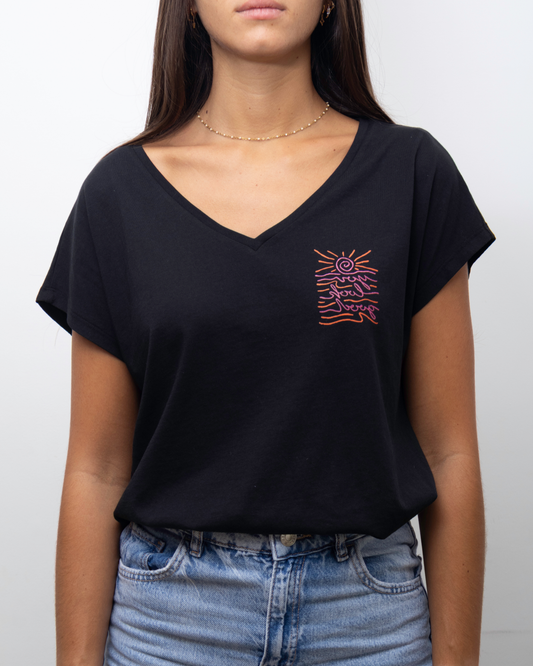 Sunset - V Neck