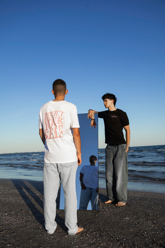 Reflect Yourself White - T-shirt